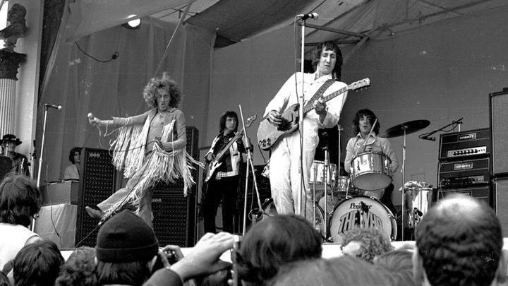 The Who at Leeds University in 1970